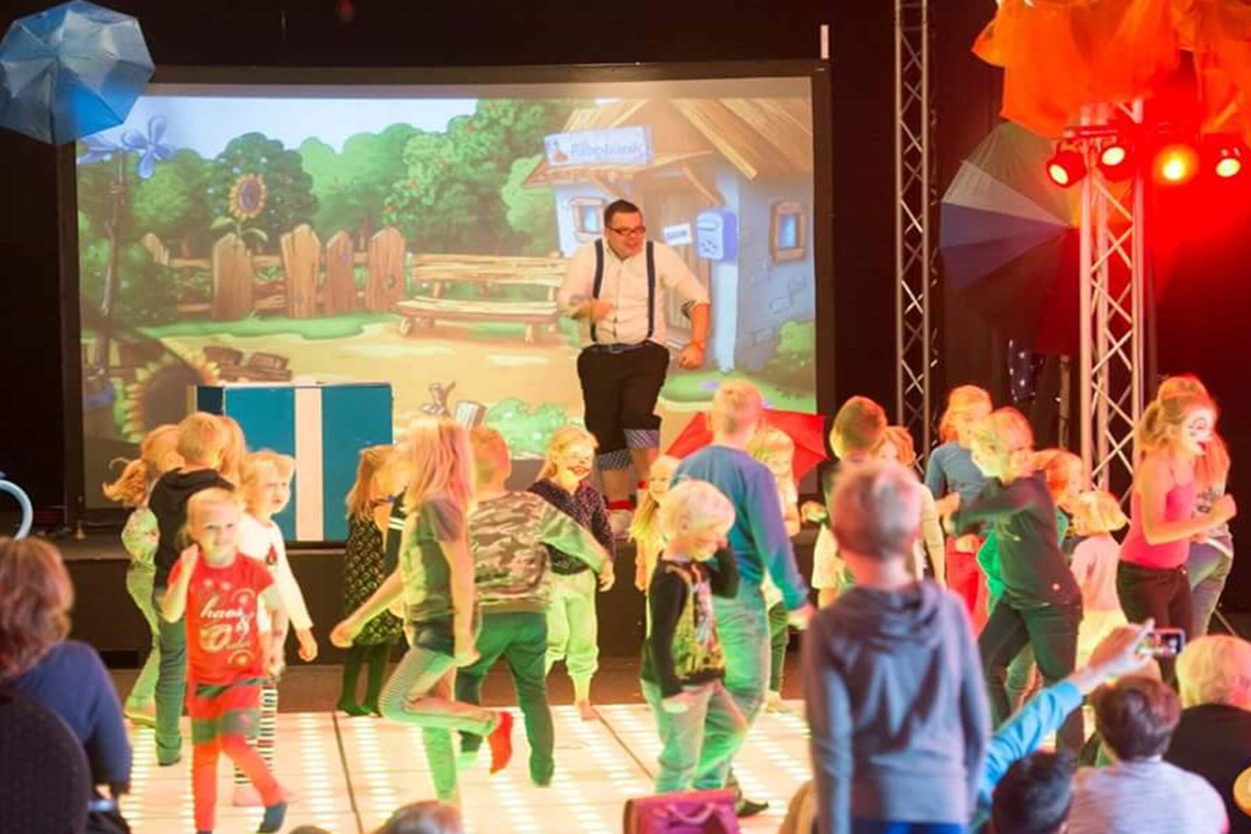 kindershow Marcel Kroes entertainment